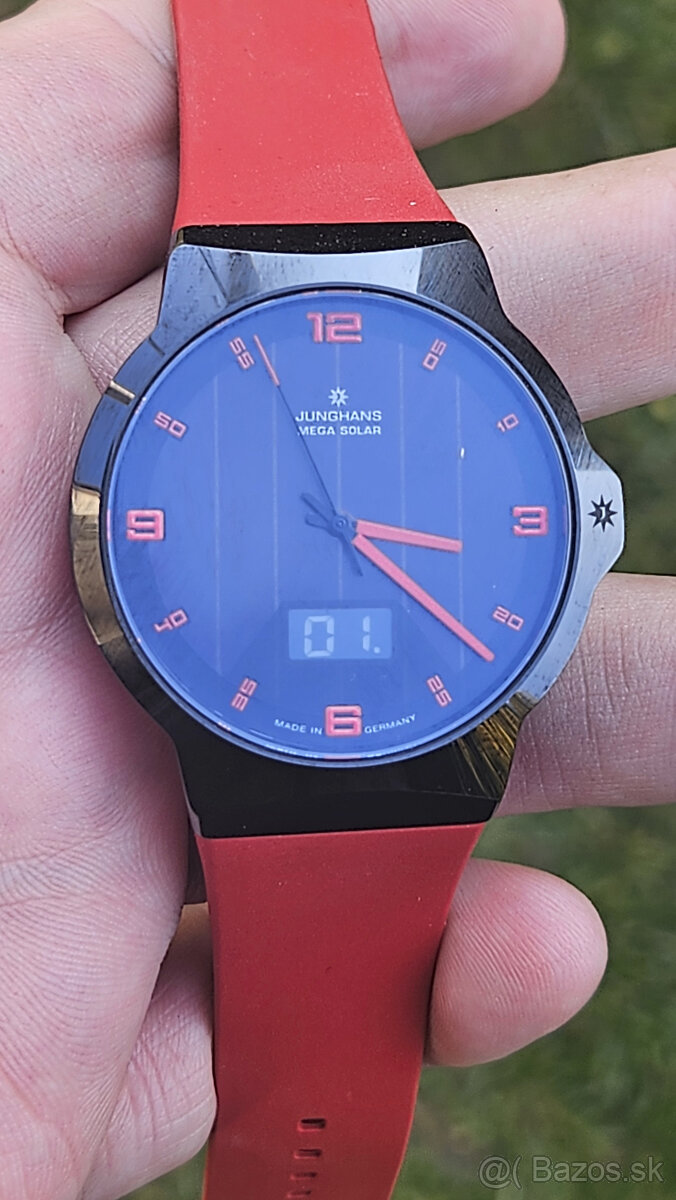 Junghans Force Mega Solar 18/1402.00 Red - 4