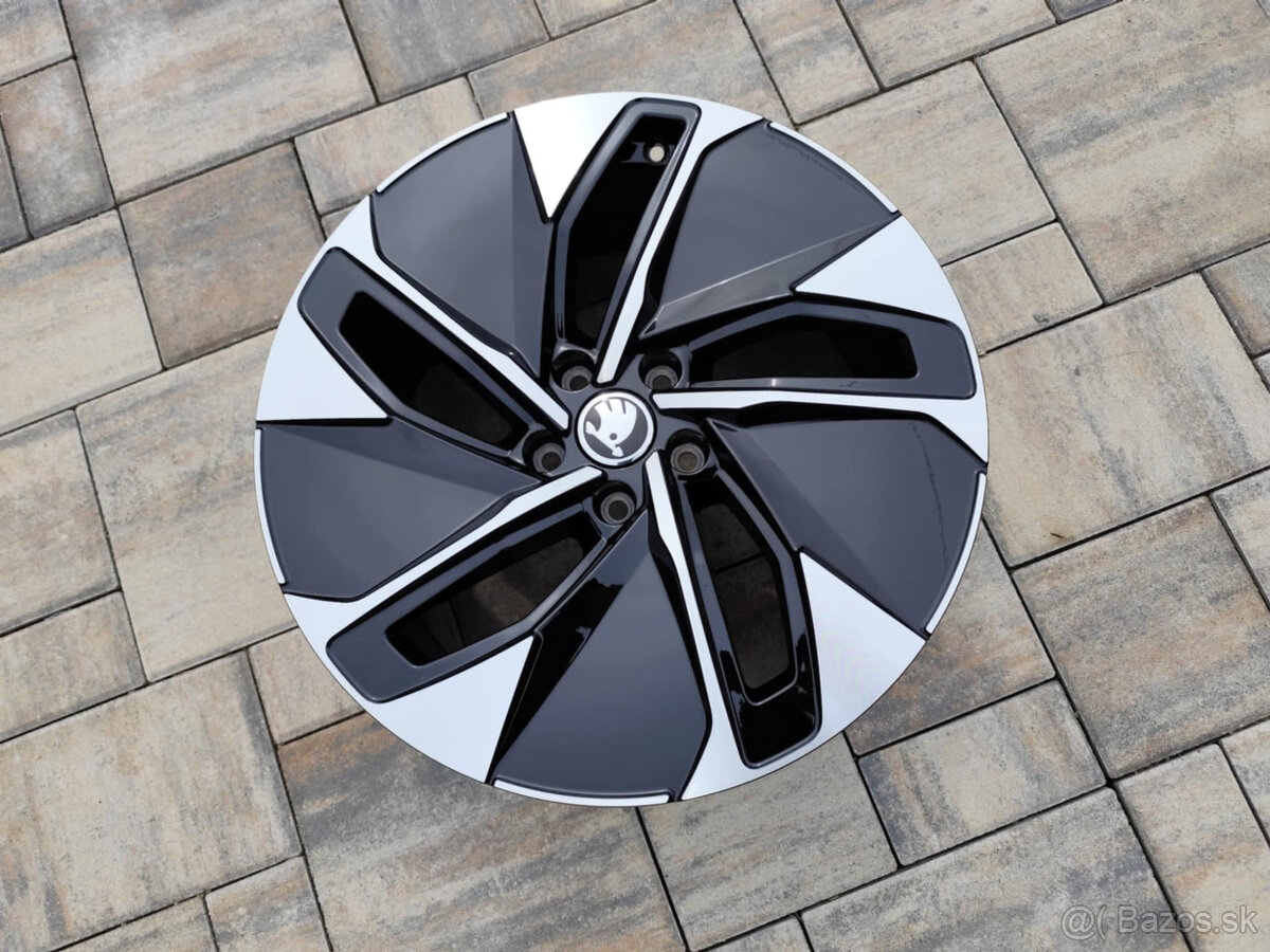 5x112 r19 ET45 x 8J elektróny originál VOLKSWAGEN+ŠKODA - 4