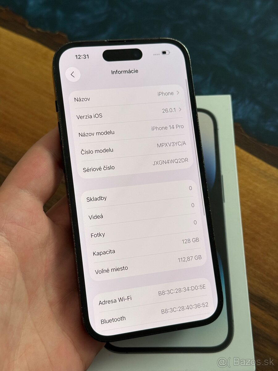 iPhone 14 Pro 128gb Black originalny stav - 4