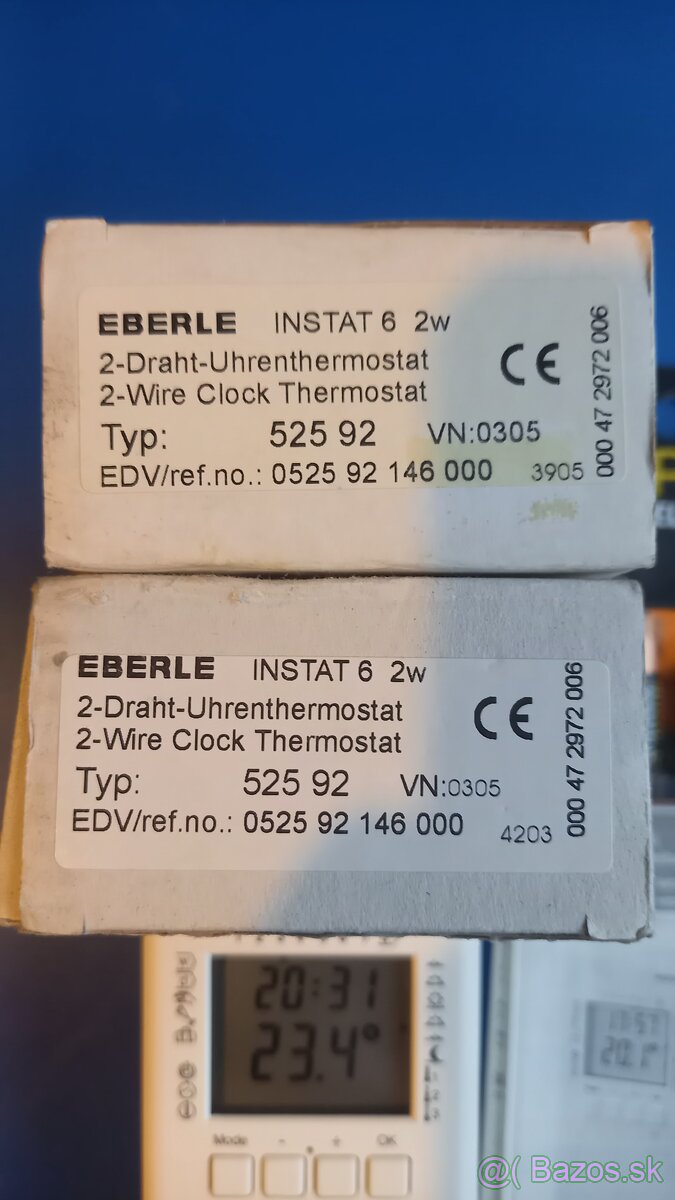 Protherm,Termostat drotovy Instat 6/2w - 4