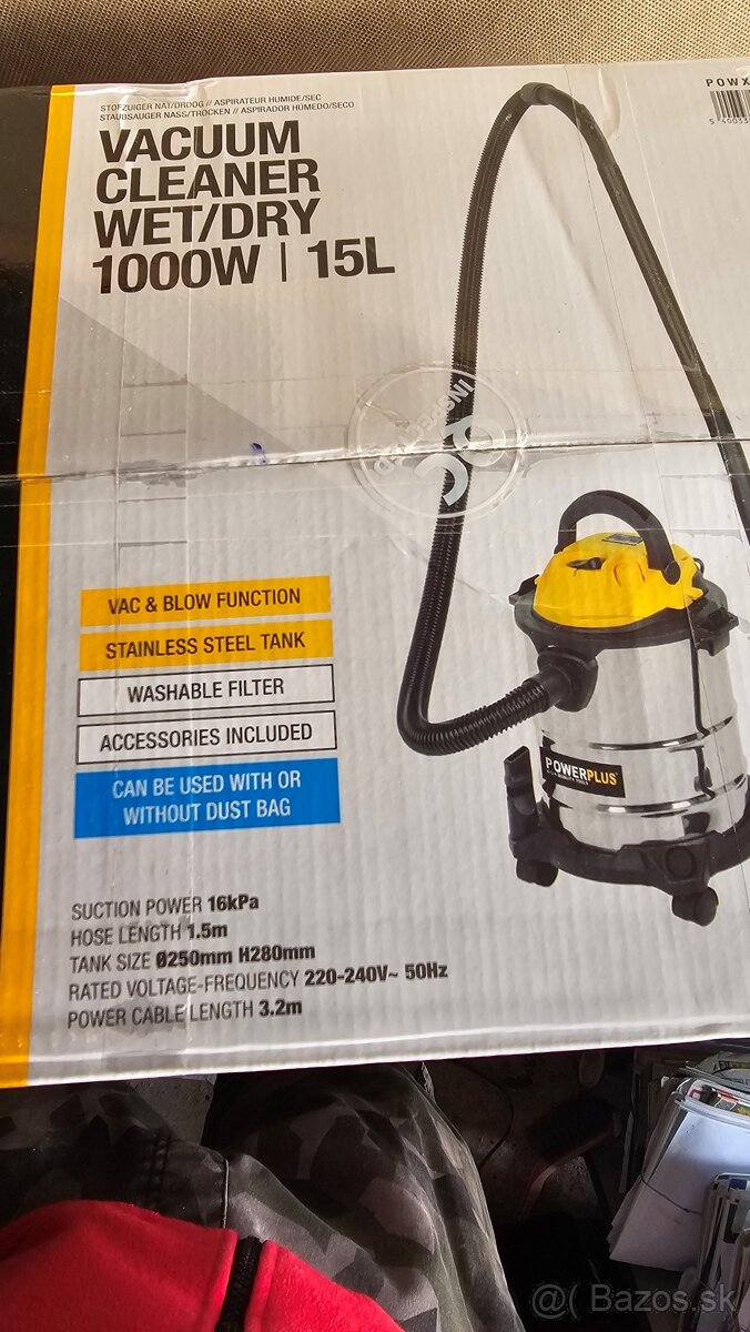 Nový priemyselný výsávač aj na doma - aj na sucho, aj mokro - 4