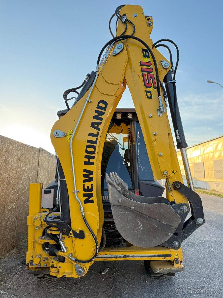 New holland B115 / 2023 , 770 hodin traktor bager - 4