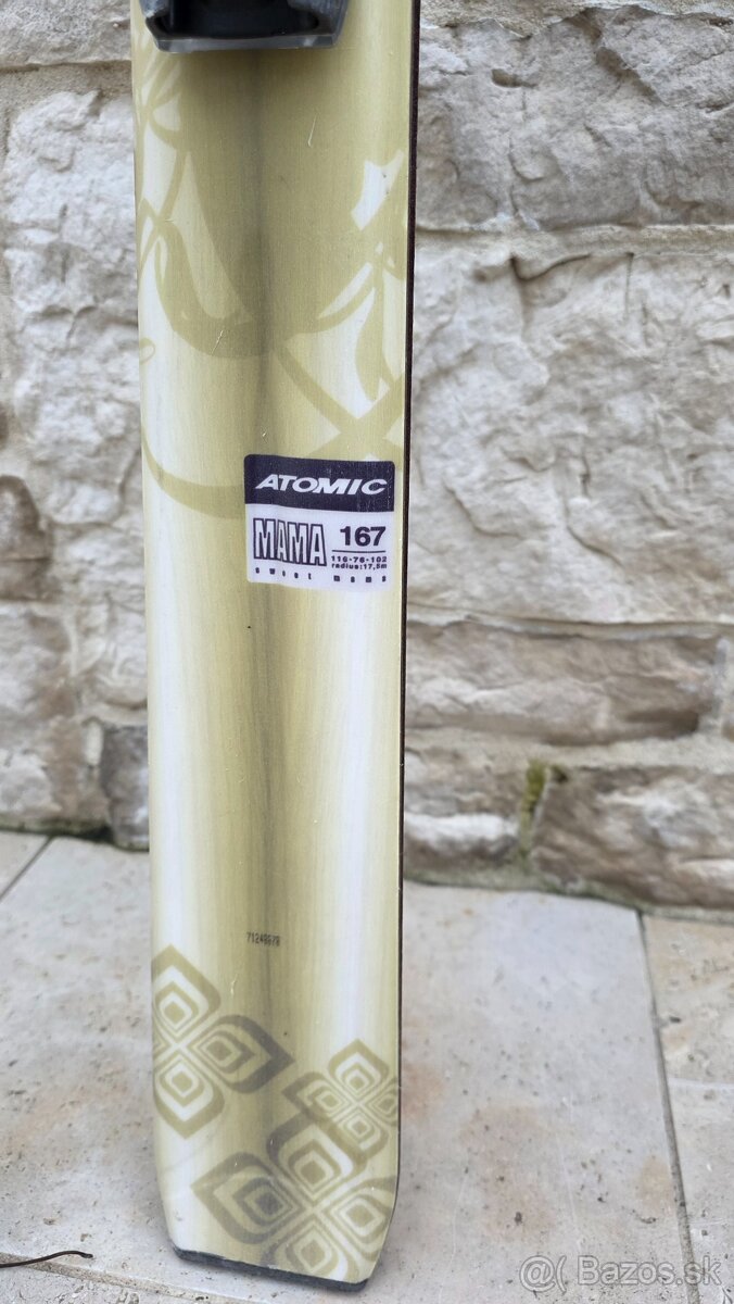 Dámske zjazdové lyže 167 - 4