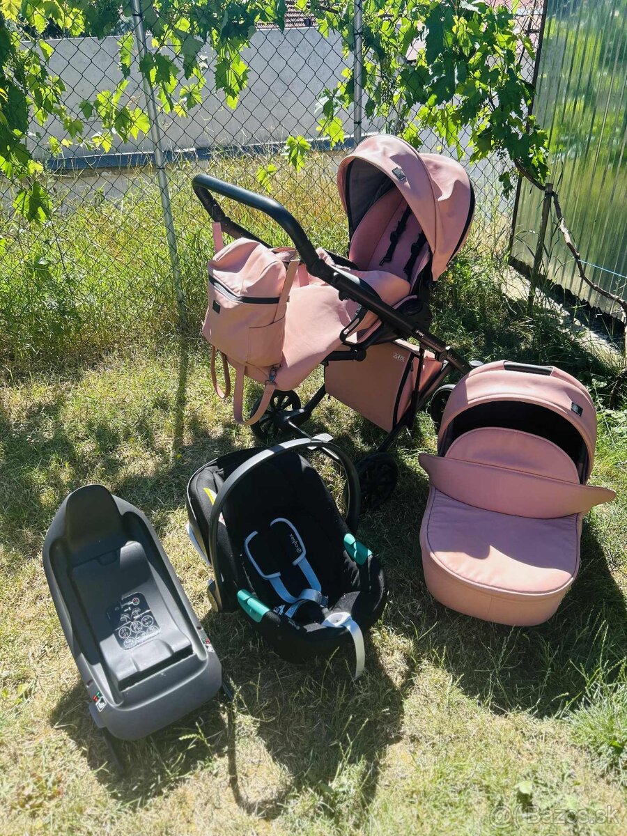Anex e-type dvojkombinácia plus cybex vajíčko+isofix+adaptér - 4