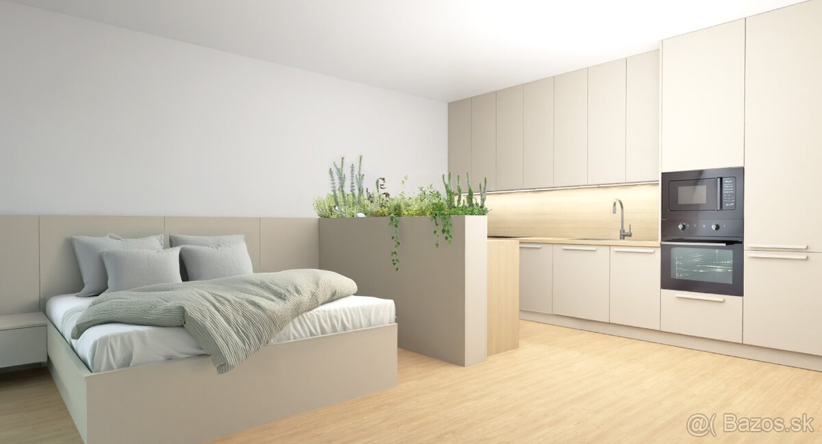 1-IZBOVÝ BYT V PROJEKTE VILA NIZZA, NOVOSTAVBA – TRENČIANSKE - 4
