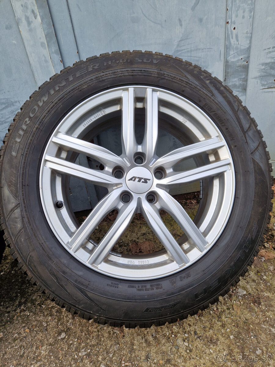 5x112 r17 kolesa vw tiguan kodiaq zimne disky 215 65 17 ats - 4