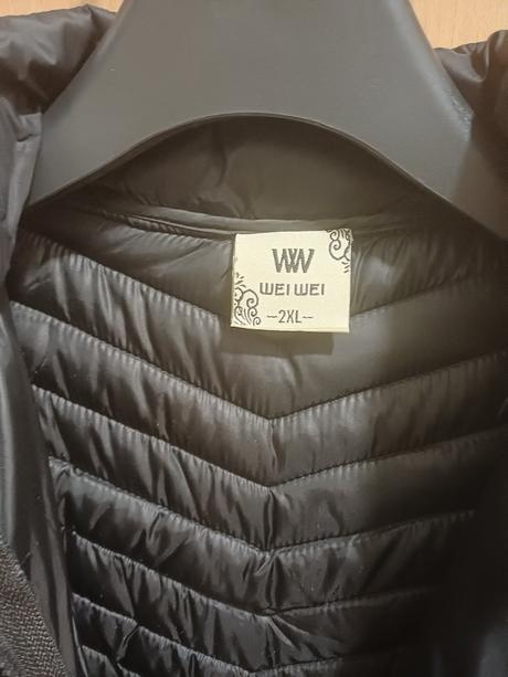 dámska čierna prechodná bunda vel. L - 4