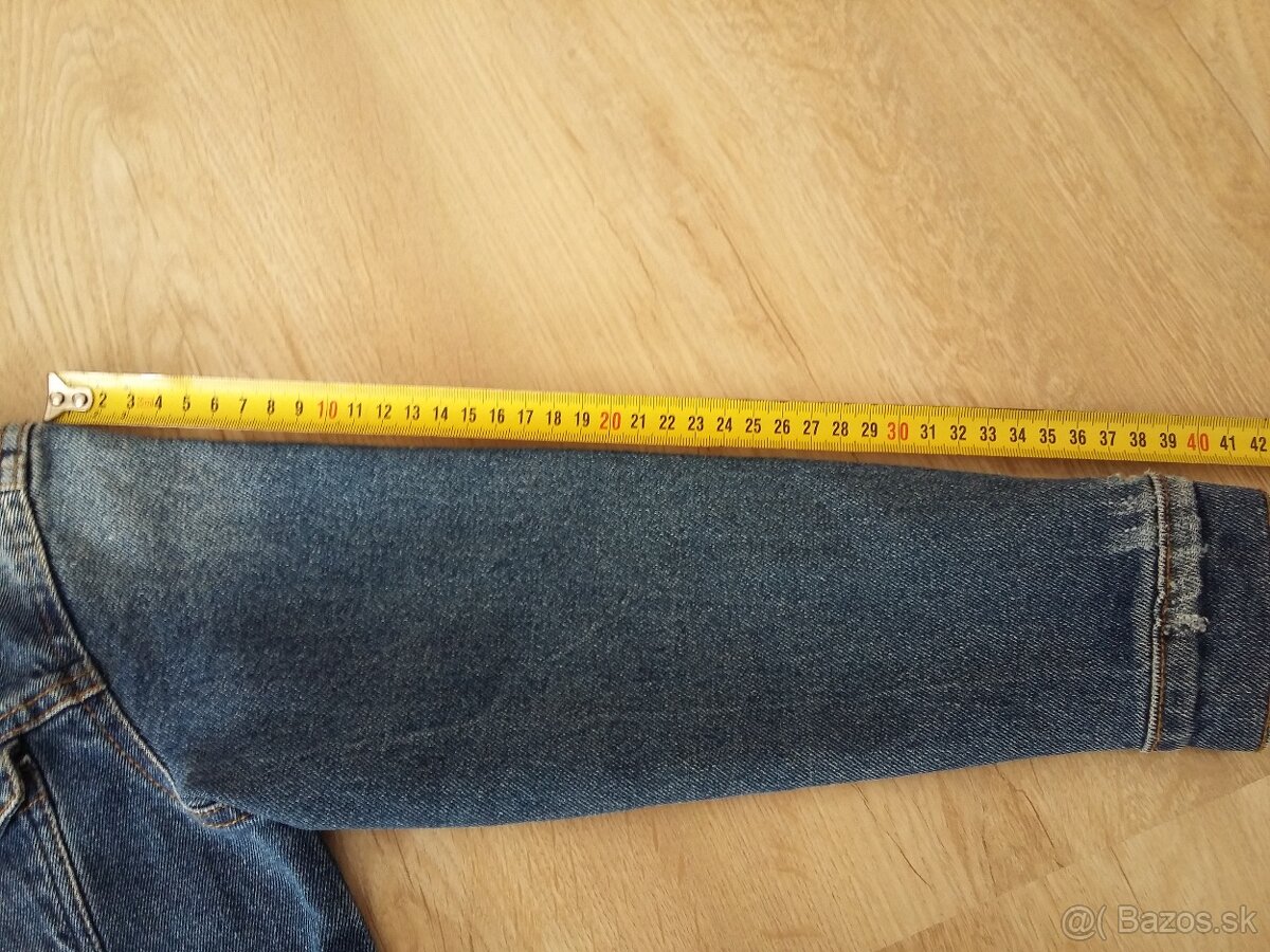 Top stav riflová bunda v super strihu a stave - 4