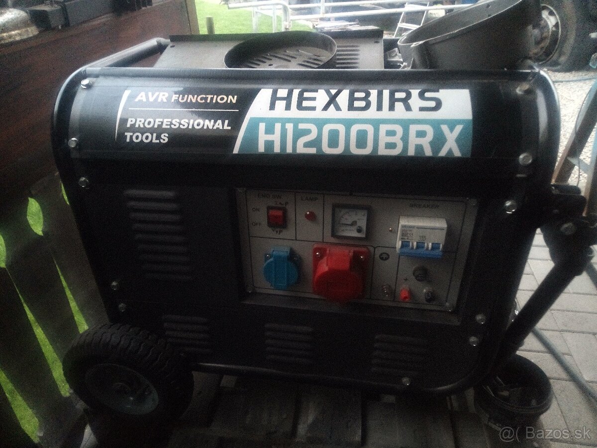 Benzínová elektrocentrála hexbirs - 4