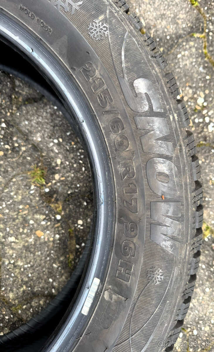 Kormoran Snow 215/60 R17 96 H Pneu Zimne - 4