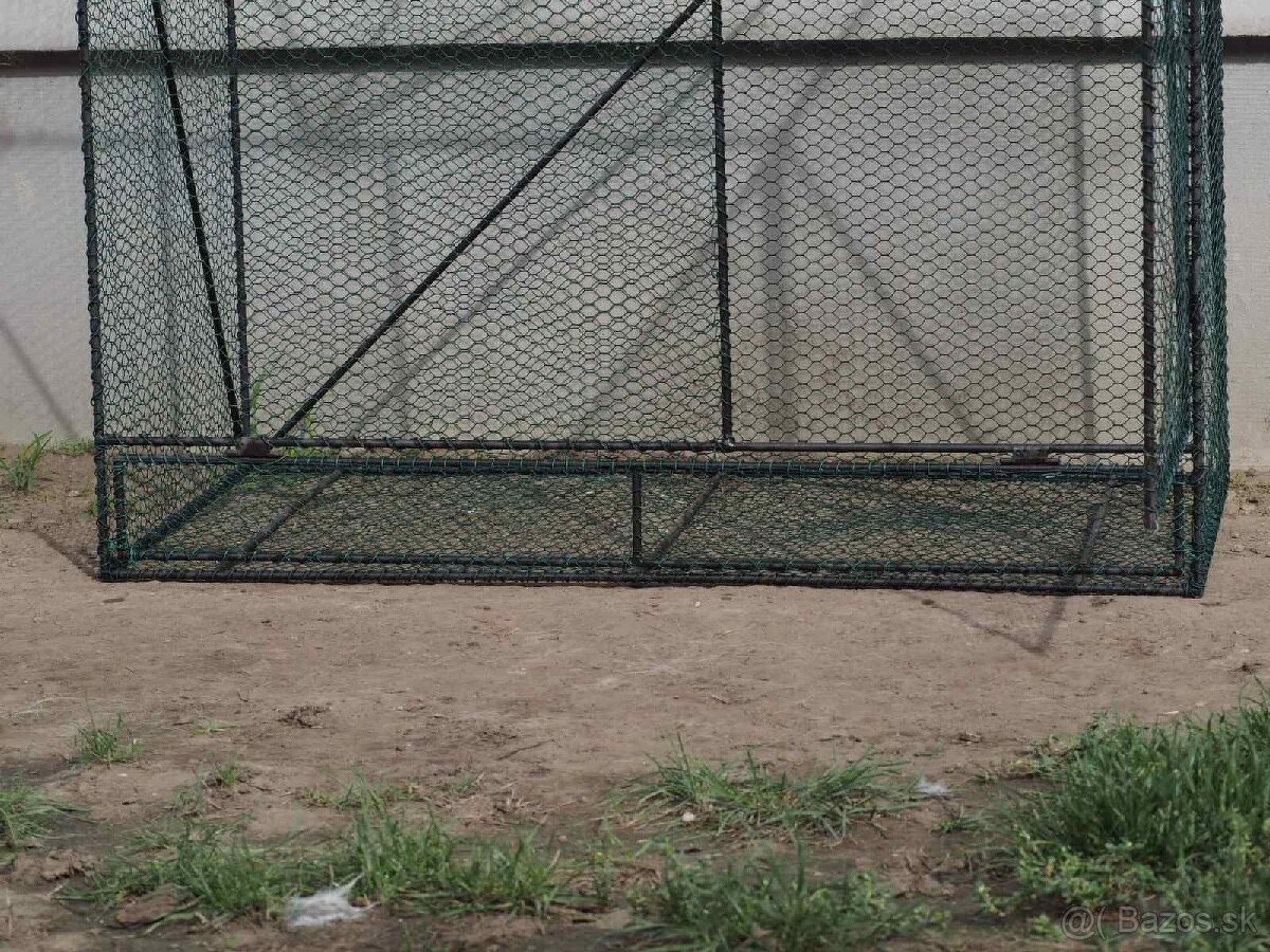 🐦Veľká klietka pre drobné vtáctvo - 100×100×50cm, zachovalá - 4