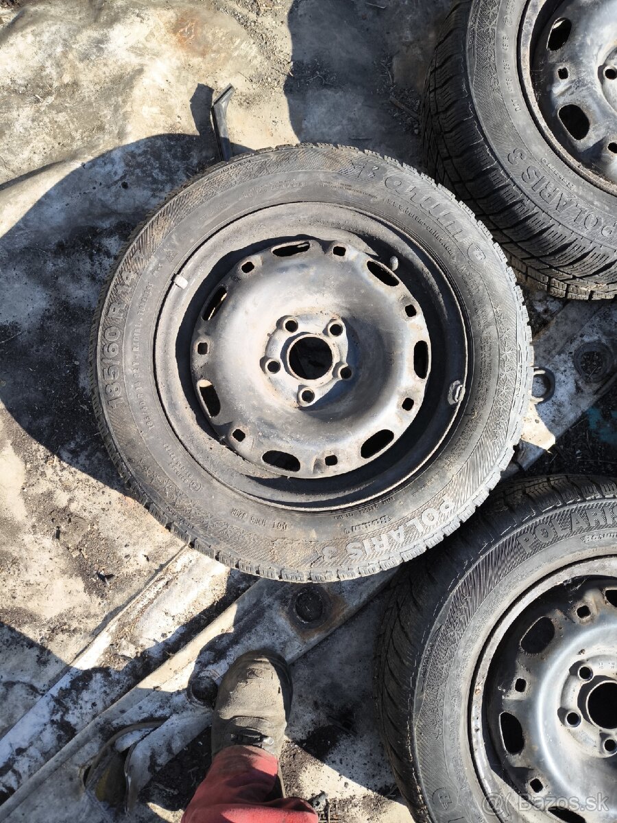 Kompletná zimná sada R14 5x100 – 185/60 R14 - 4