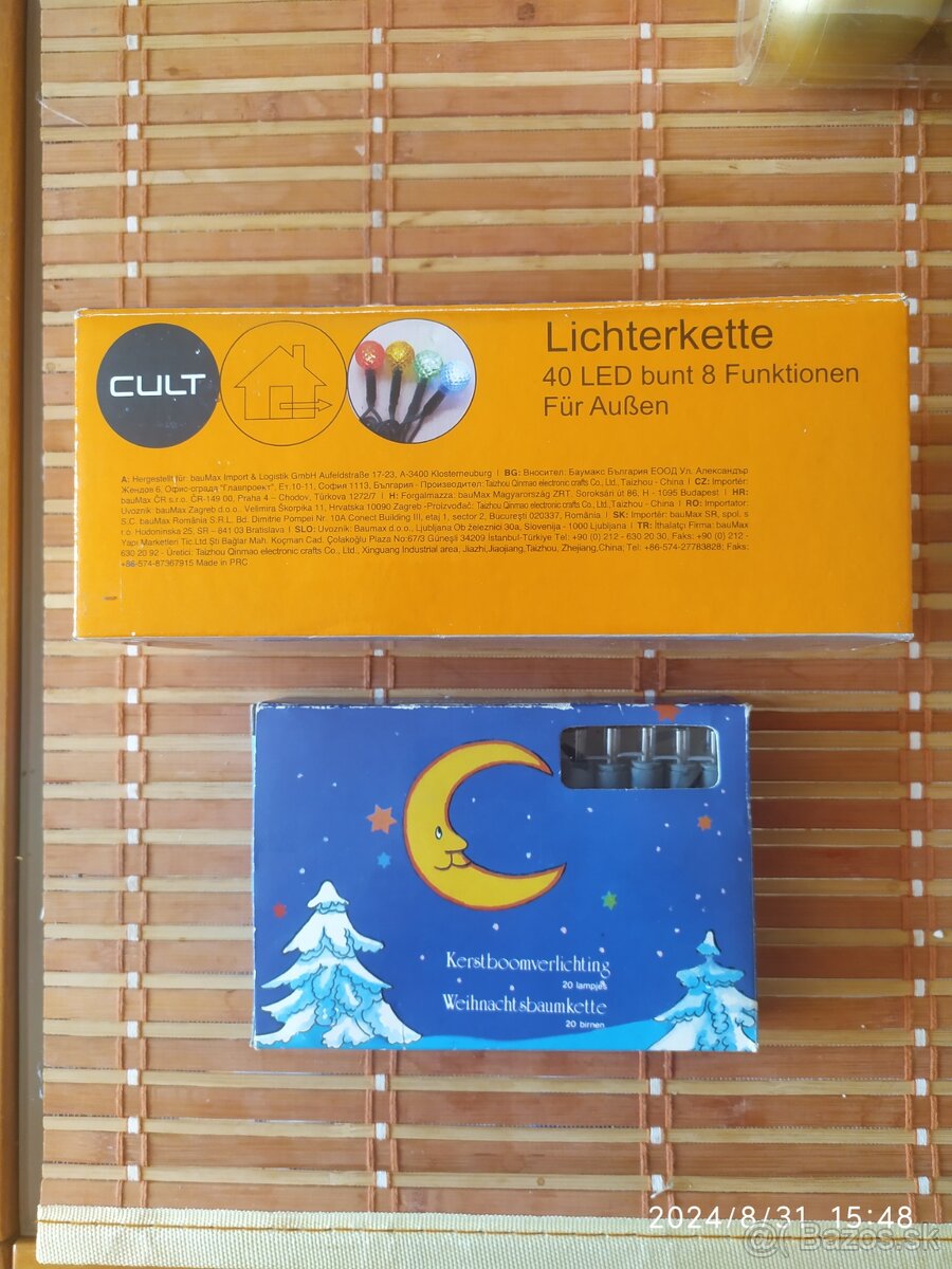 PREDÁM OZDOBY A SVETLÁ NA VIANOČNÝ STROMČEK.. - 4