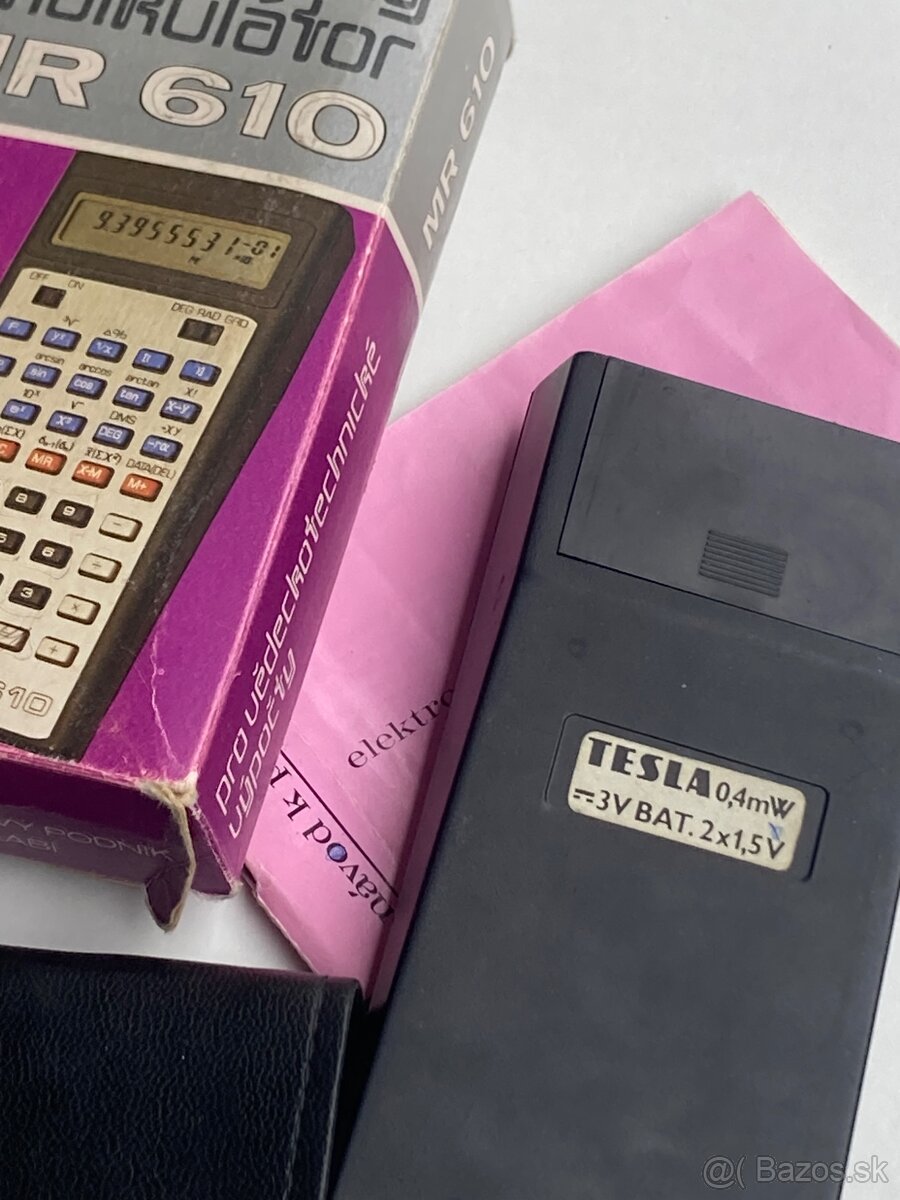 Kalkulátor Tesla MR 610 , MR 413 - 4