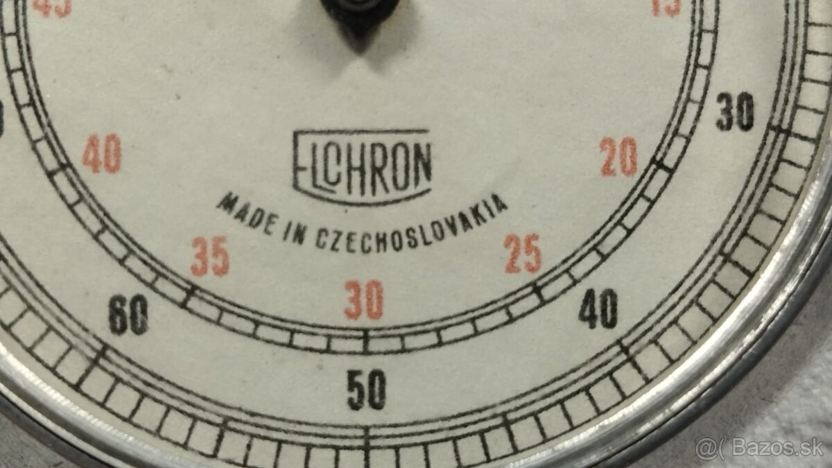 Staré kapesní stopky ELCHRON, ČSSR - 4