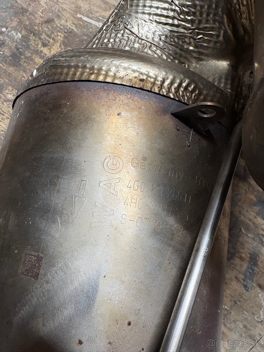 Výfuk s DPF bez katalyzátora + Adblu vstrekovač Audi A6 C7 - 4