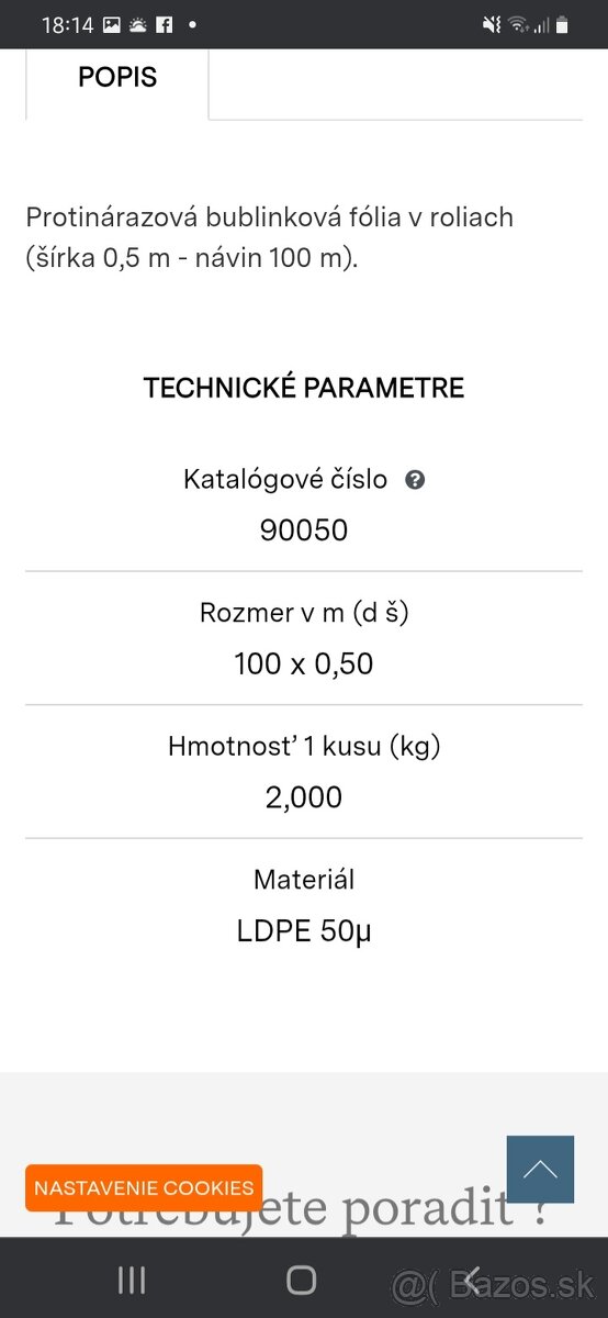 Bublinková fólia - 4