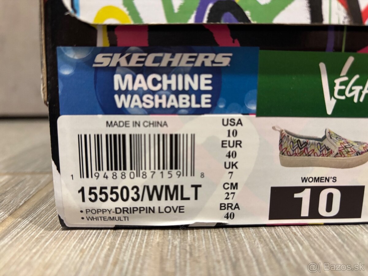 dámske slip on Skechers veľ 40 - 4