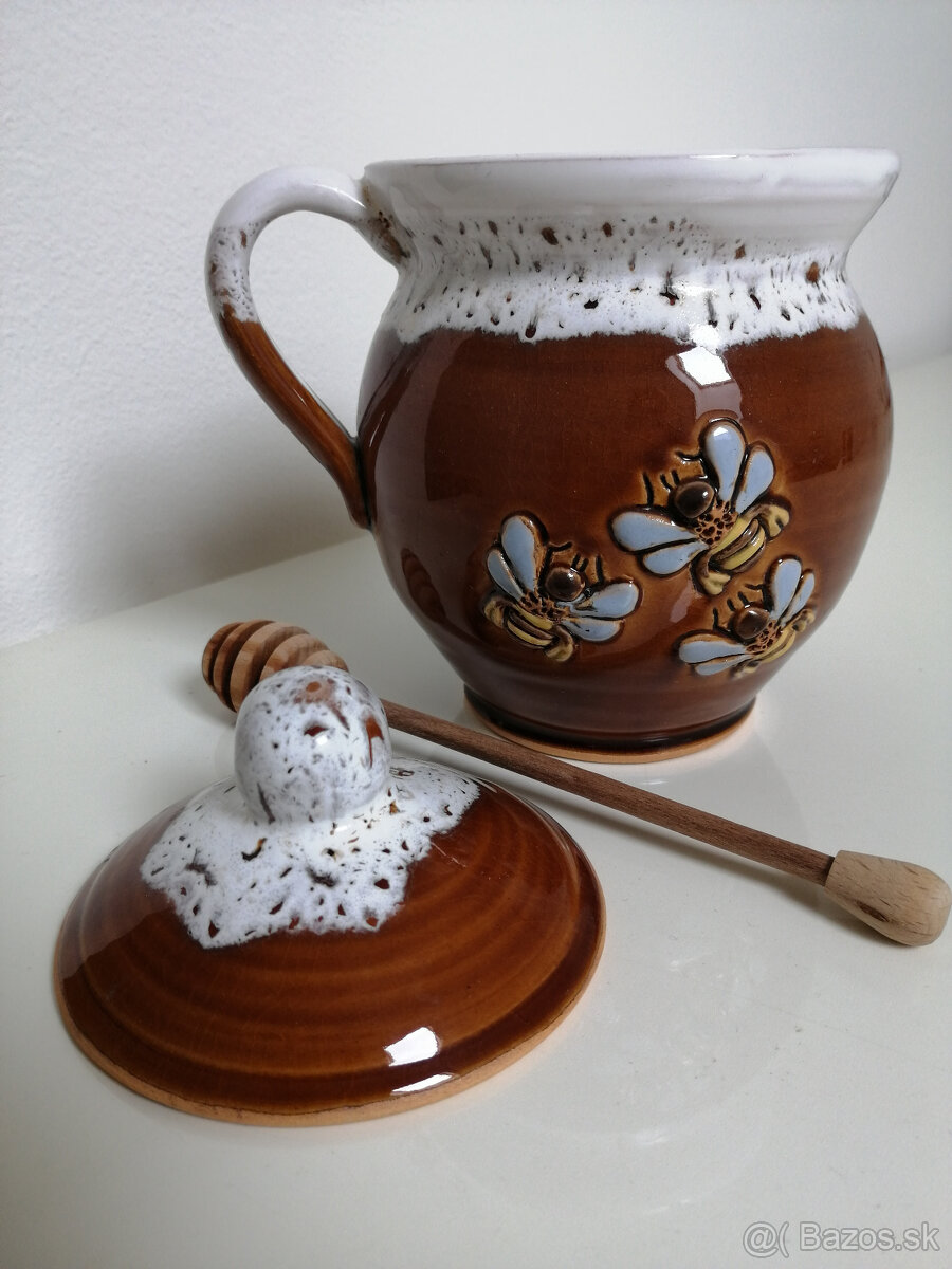 Dóza na med - keramická - 4