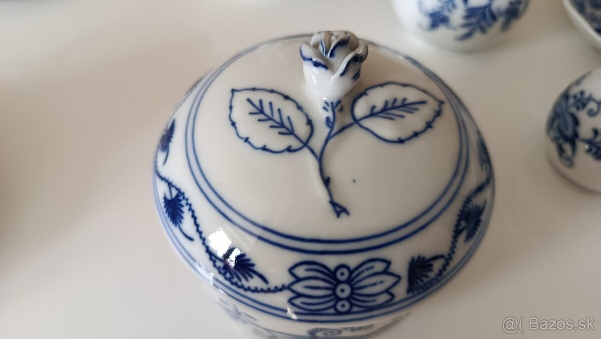 Čajový servis - cibuliak zn. Zweibelmuster - 4