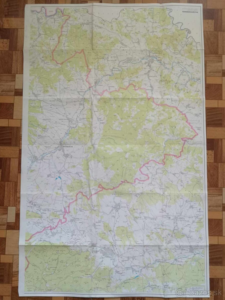 3 Mapy okres Poprad 1969-1984-1989 - 4