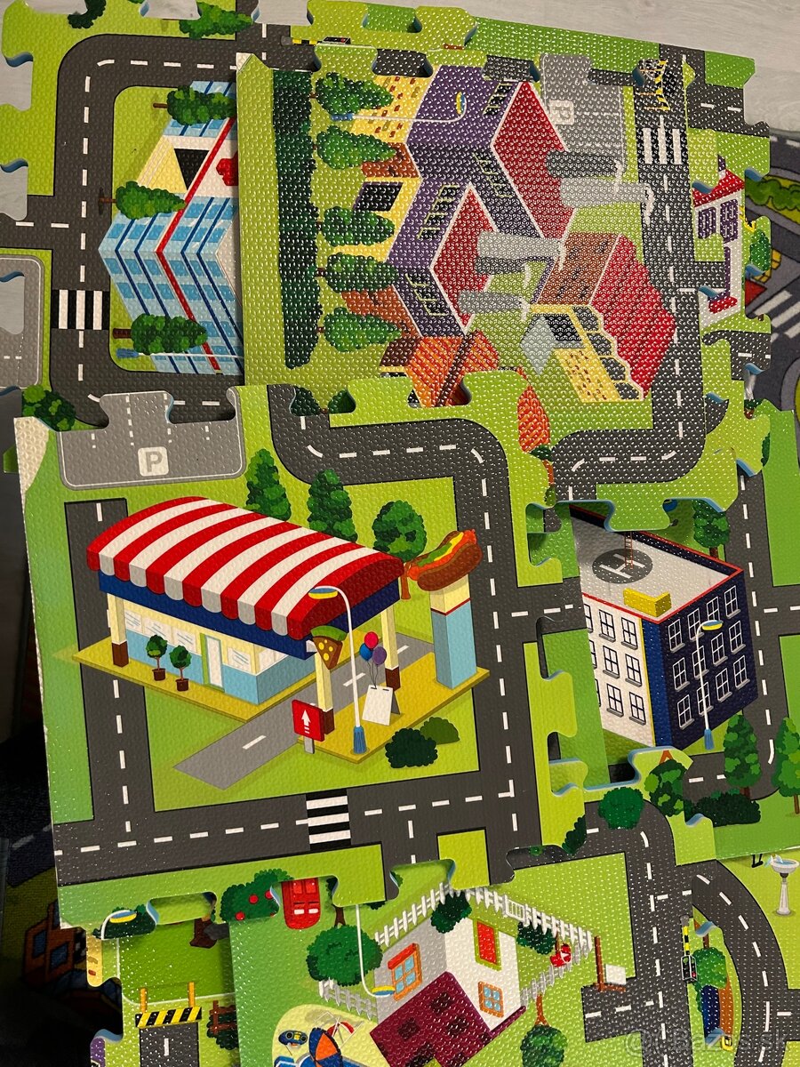 penova skladačka -skladačka pre deti na zem - 4