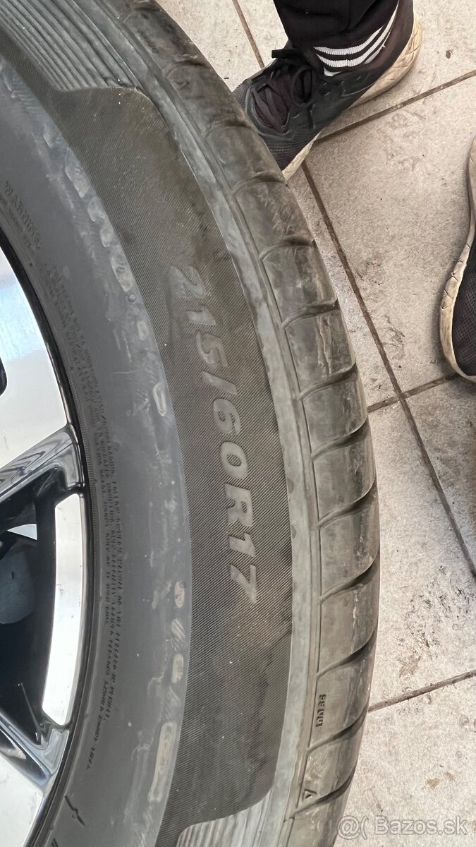 215/60R17 letne - 4