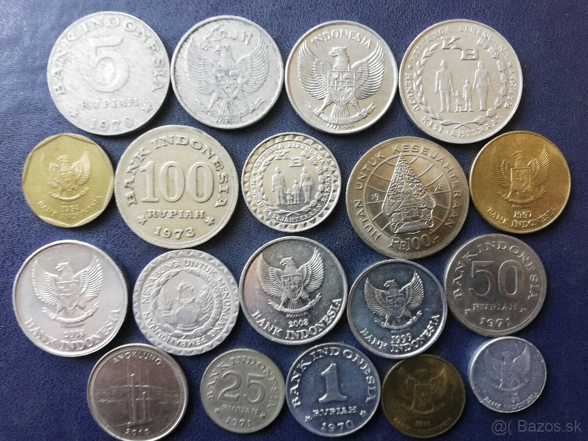 mince India,Indonézia,Izrael - 4