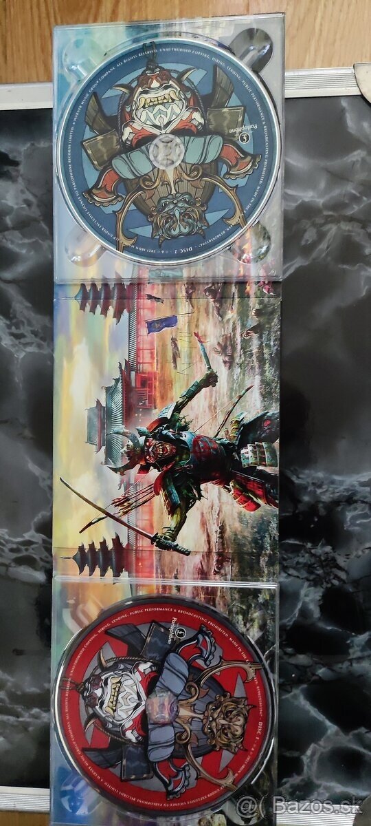 Prodám CD Iron Maiden Nové a Hrané.1 - 4
