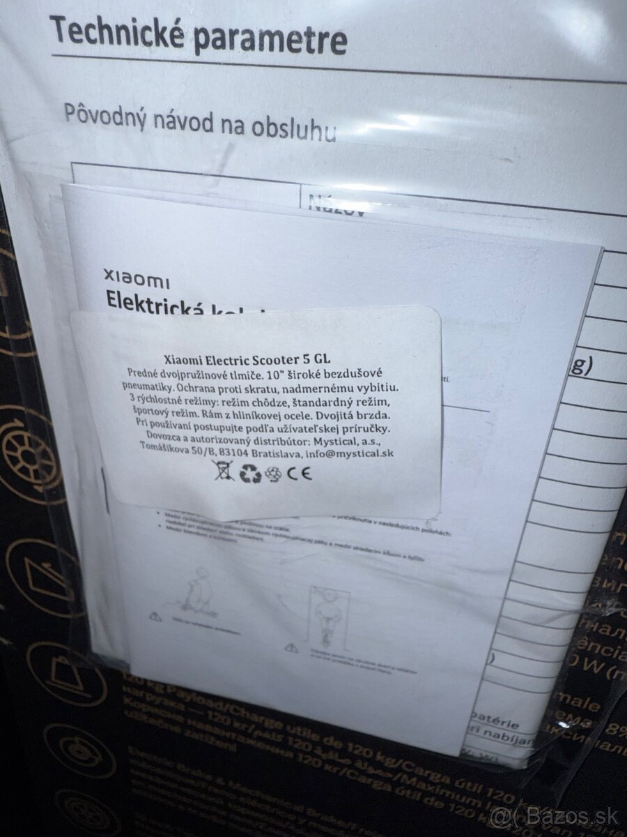 Elektrická kolobežka XIAOMI SCOOTER 5 GL - 4