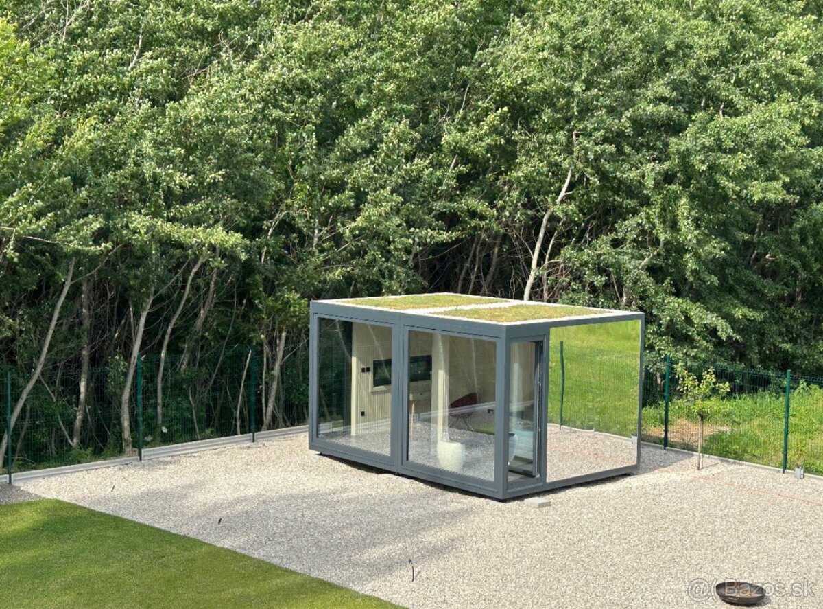 Predám mobilný, zateplený, moderný, dizajnový domček z ocele - 4