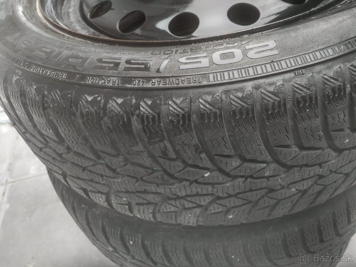 NOKIAN 205/55/R16, MATADOR 195/65/R15 ZIMNE NA DISKU - 4