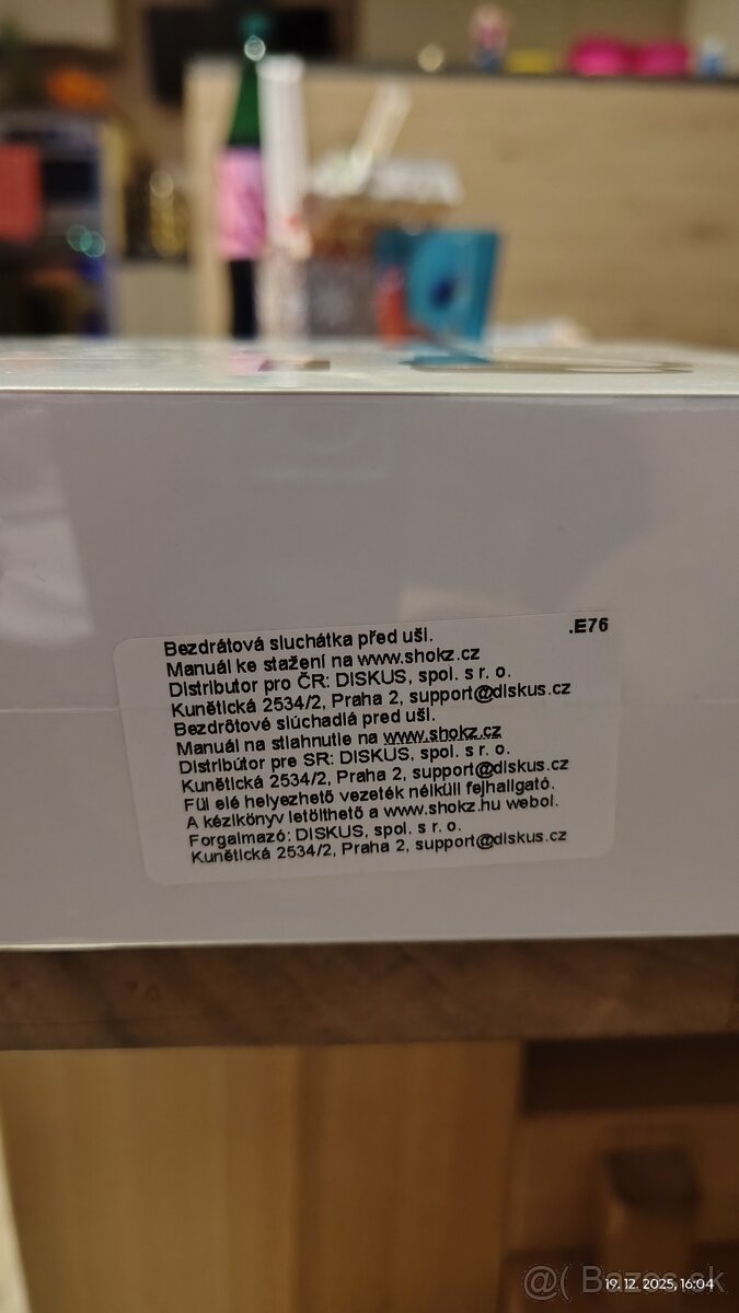 Slúchadlá Shokz OpenRun USB-C (S805-ST-BK) čierna - 4