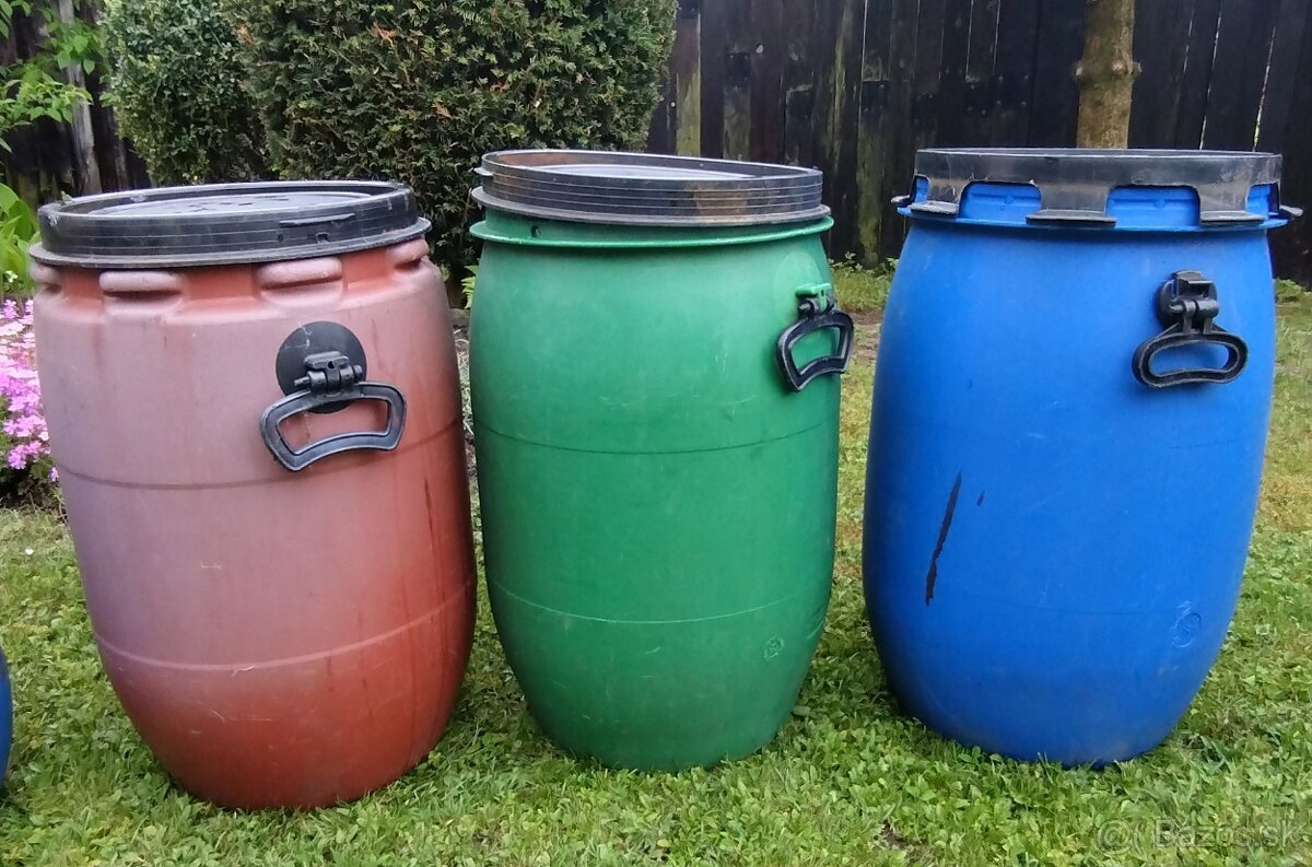 Predám plastové sudy - 4