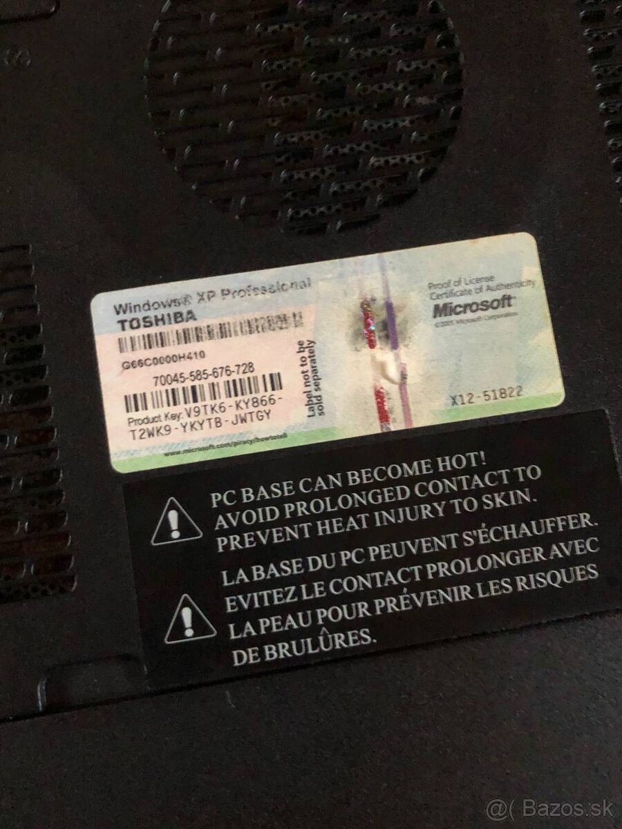 Toshiba Satellite Pro A300 - 4