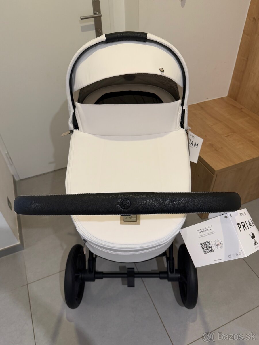 Cybex priam 4.0 off white nový - 4