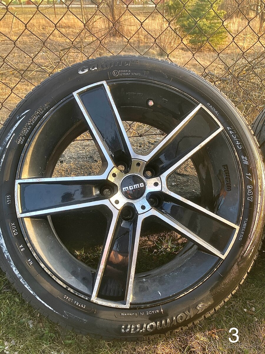 hliníkové disky MOMO R17 – 5x112 - 4