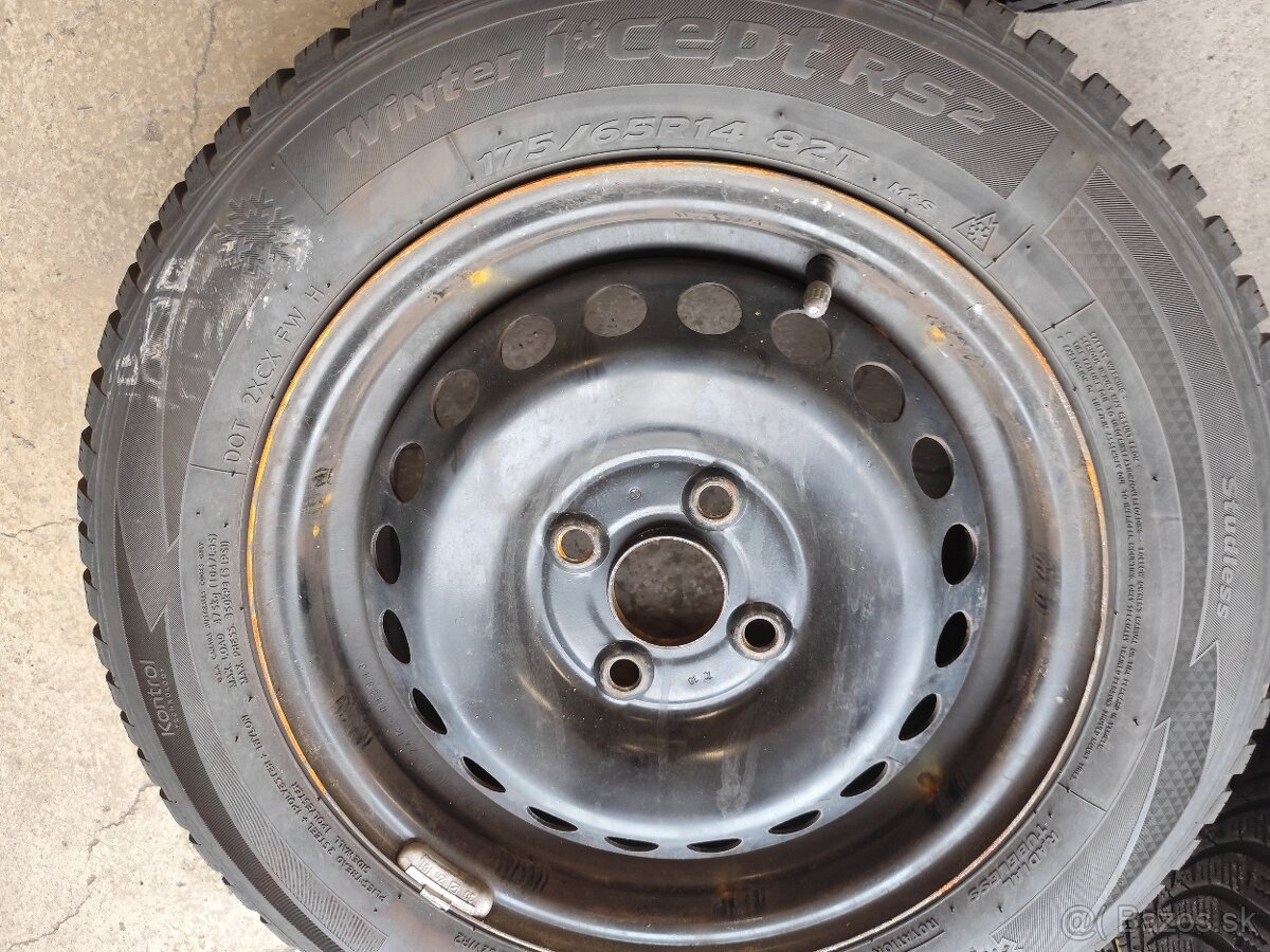 Sada huyndai Plechové disky 14ˇˇ - 4