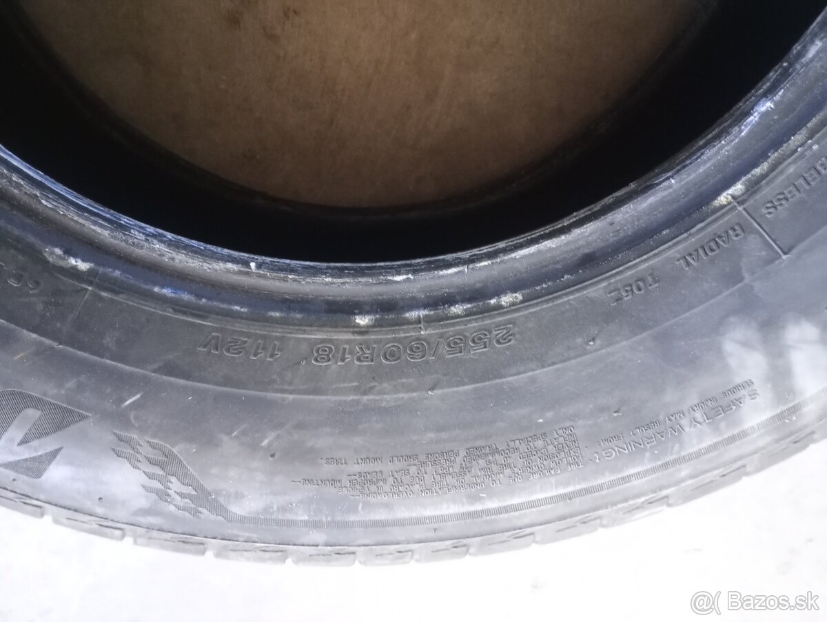 Letné pneumatiky 255/60 R18 Bridgestone 112V - 4