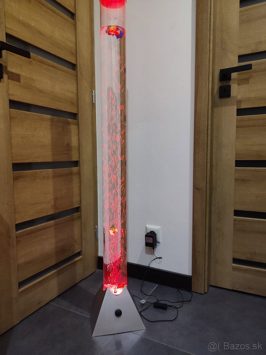 Bublinkova vodna lampa s rybickami - 4