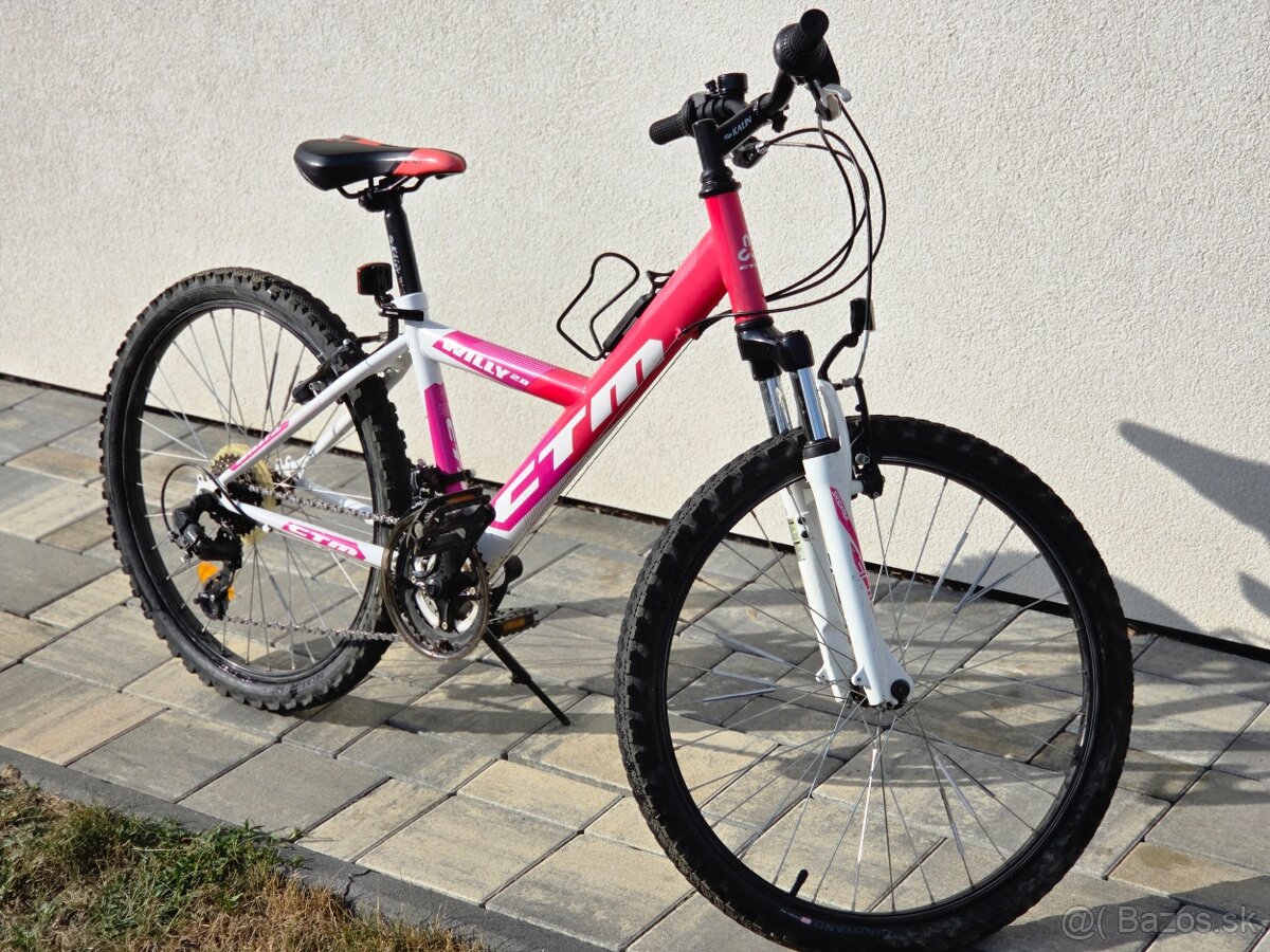Predám detsky bicykel ctm willy 24 - 4