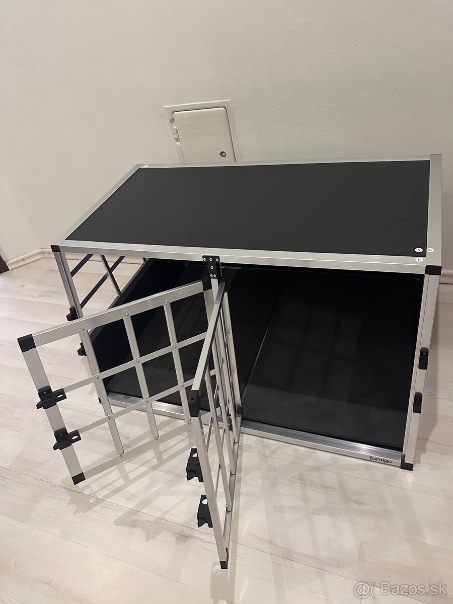 Prepravná ALU klietka pre psov - 4