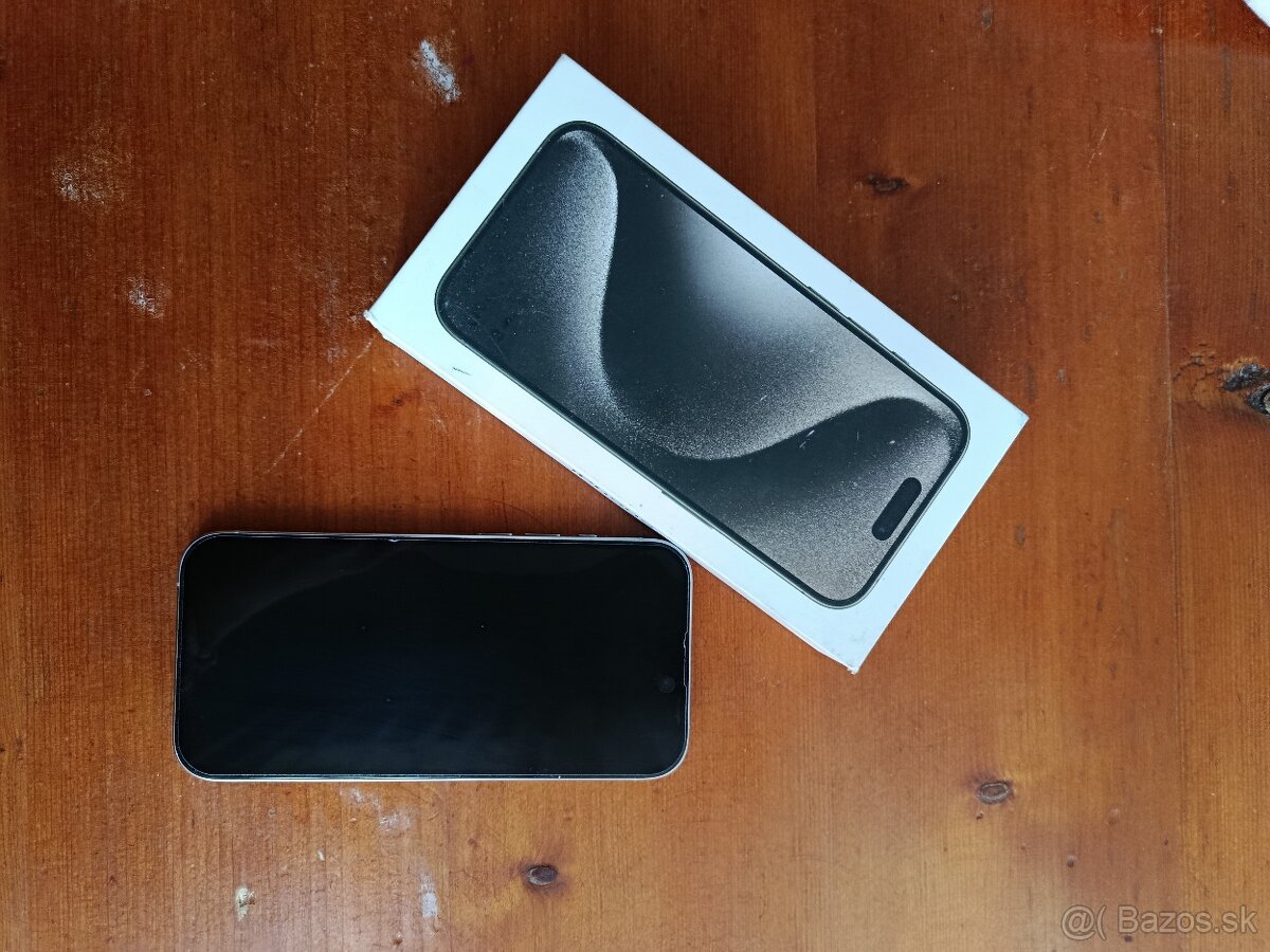 Predám biely iPhone 15 Pro 128 GB - 4