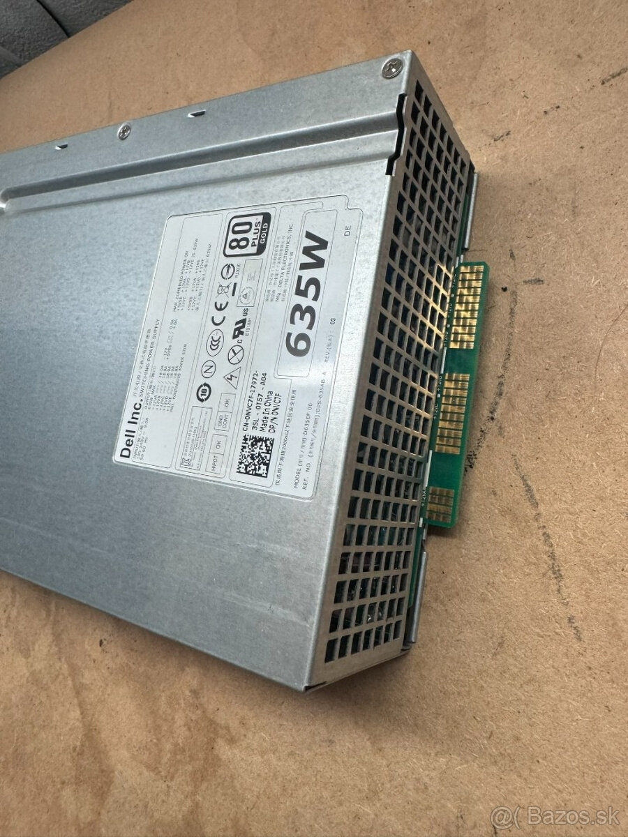 Predám použitý zdroj do počítača DELL Precision T3600 - 4