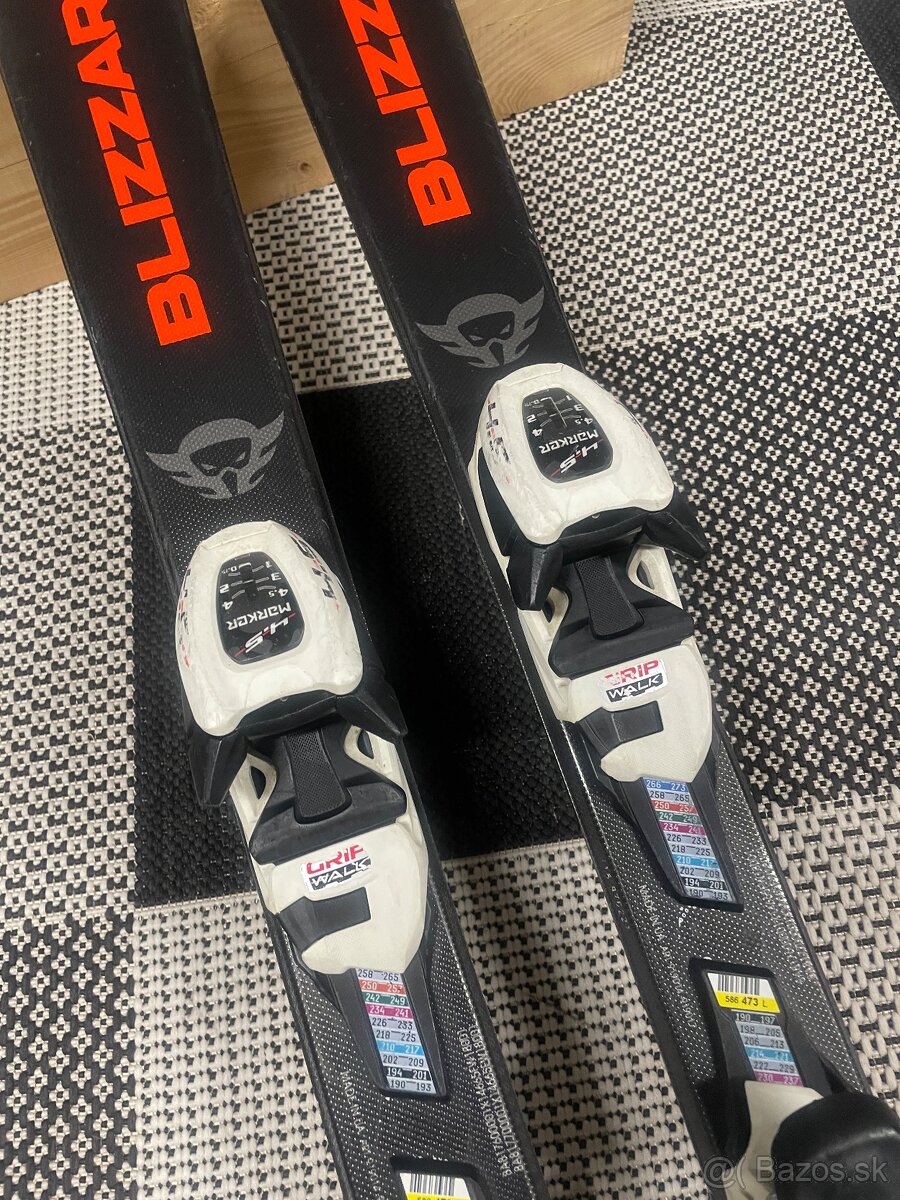 lyže BLIZZARD FIREBIRD jr dĺžka 120 Super stav - 4