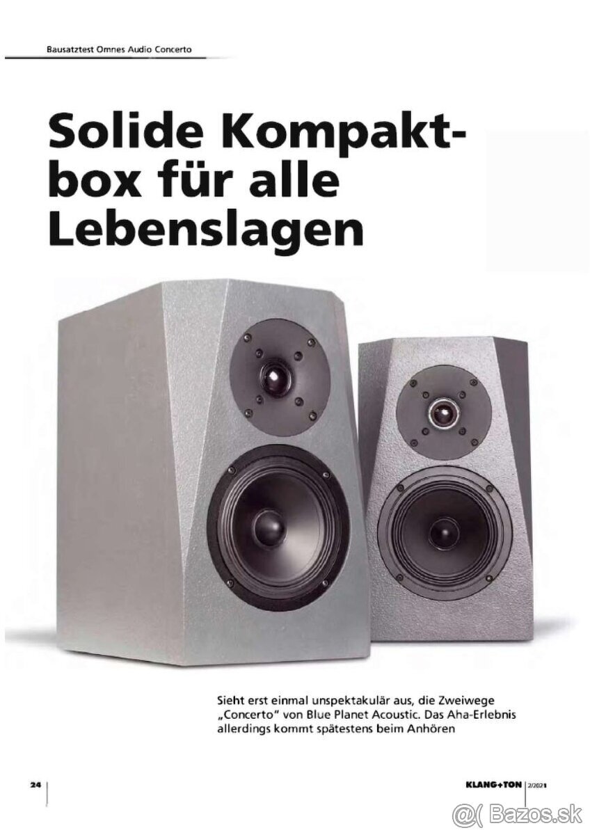 -- Predám regálovky Concerto s výborným prednesom -- - 4