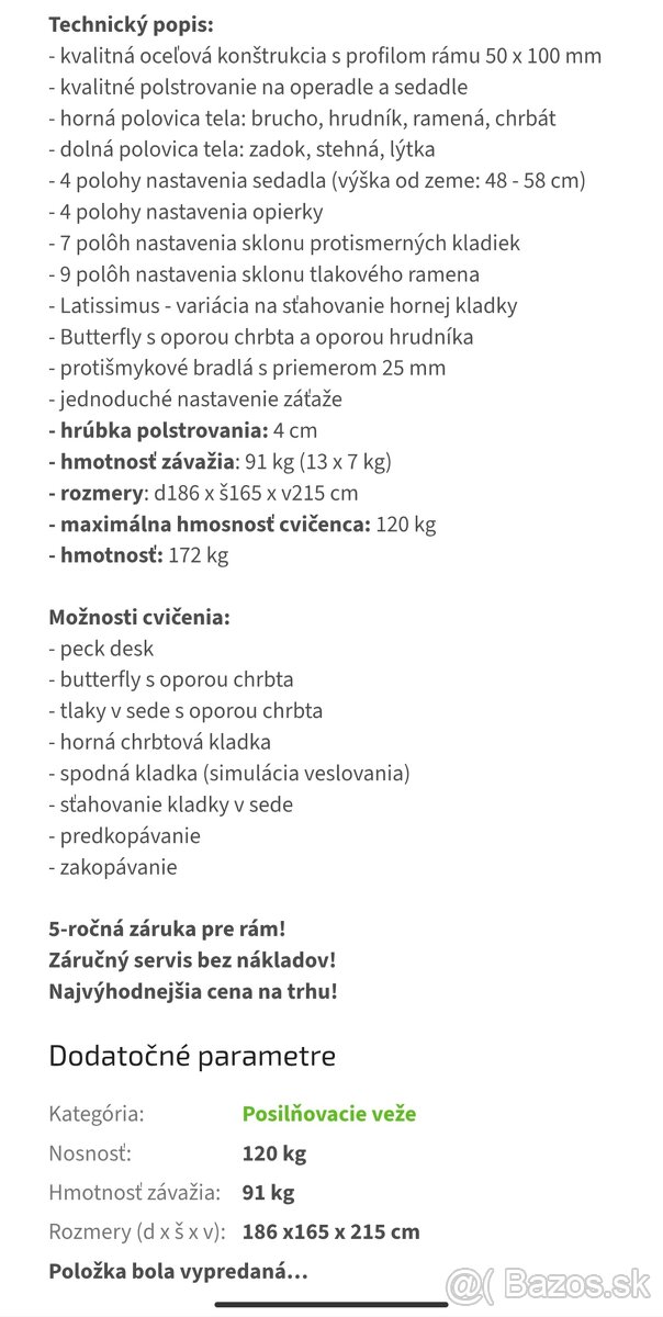 Posilňovacia veža - 4