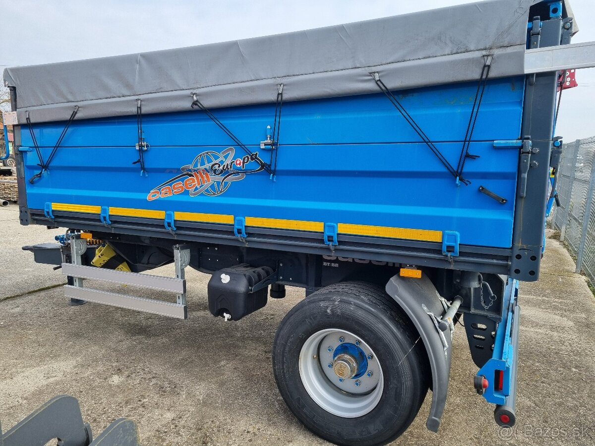 Vlečka jednonapravová s nosnosťou 6 t - 4