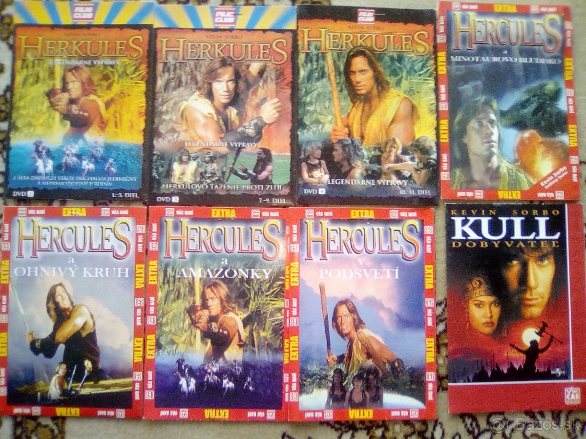 DVD zbierka seriálov - 4