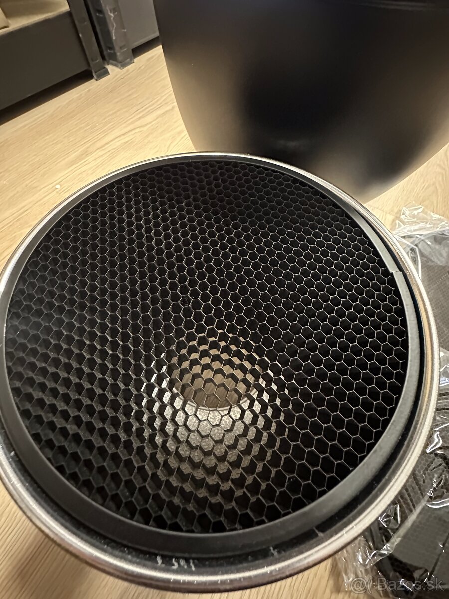 Jinbei DPX 600 štúdiový blesk + statív, reflektor, voštiny.. - 4